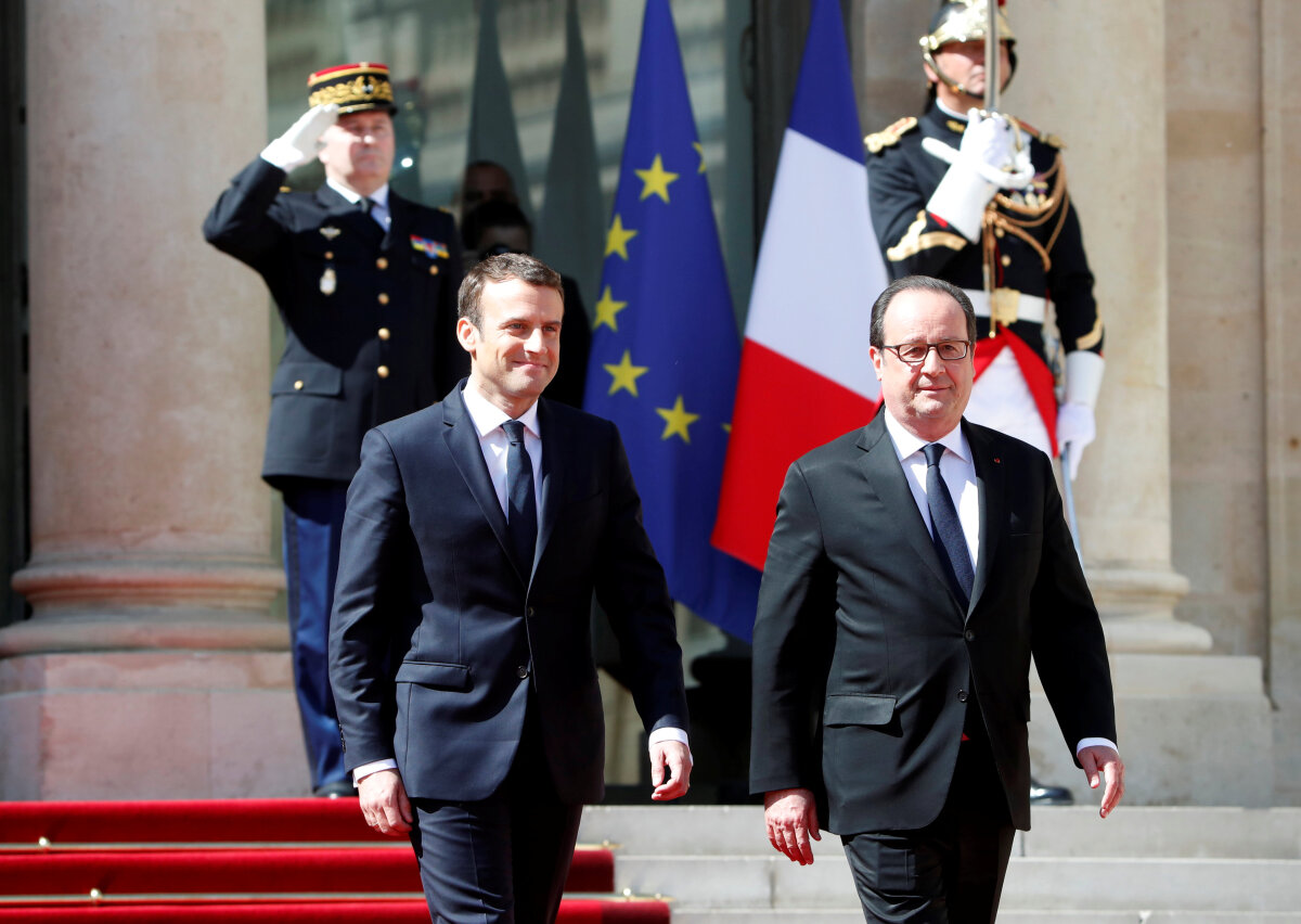 macron, emmanuel macron, inaugurácia, elyzejsky palac, Brigitte Trogneux