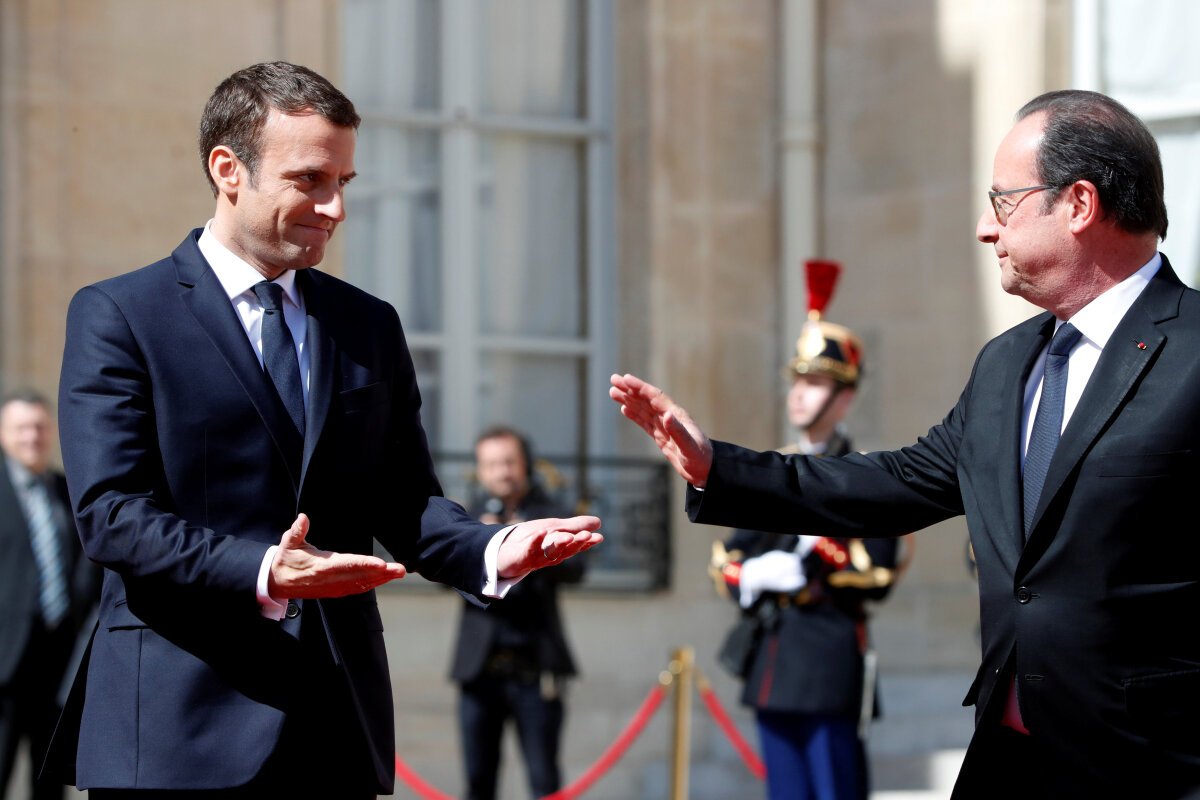 macron, emmanuel macron, inaugurácia, elyzejsky palac, Brigitte Trogneux