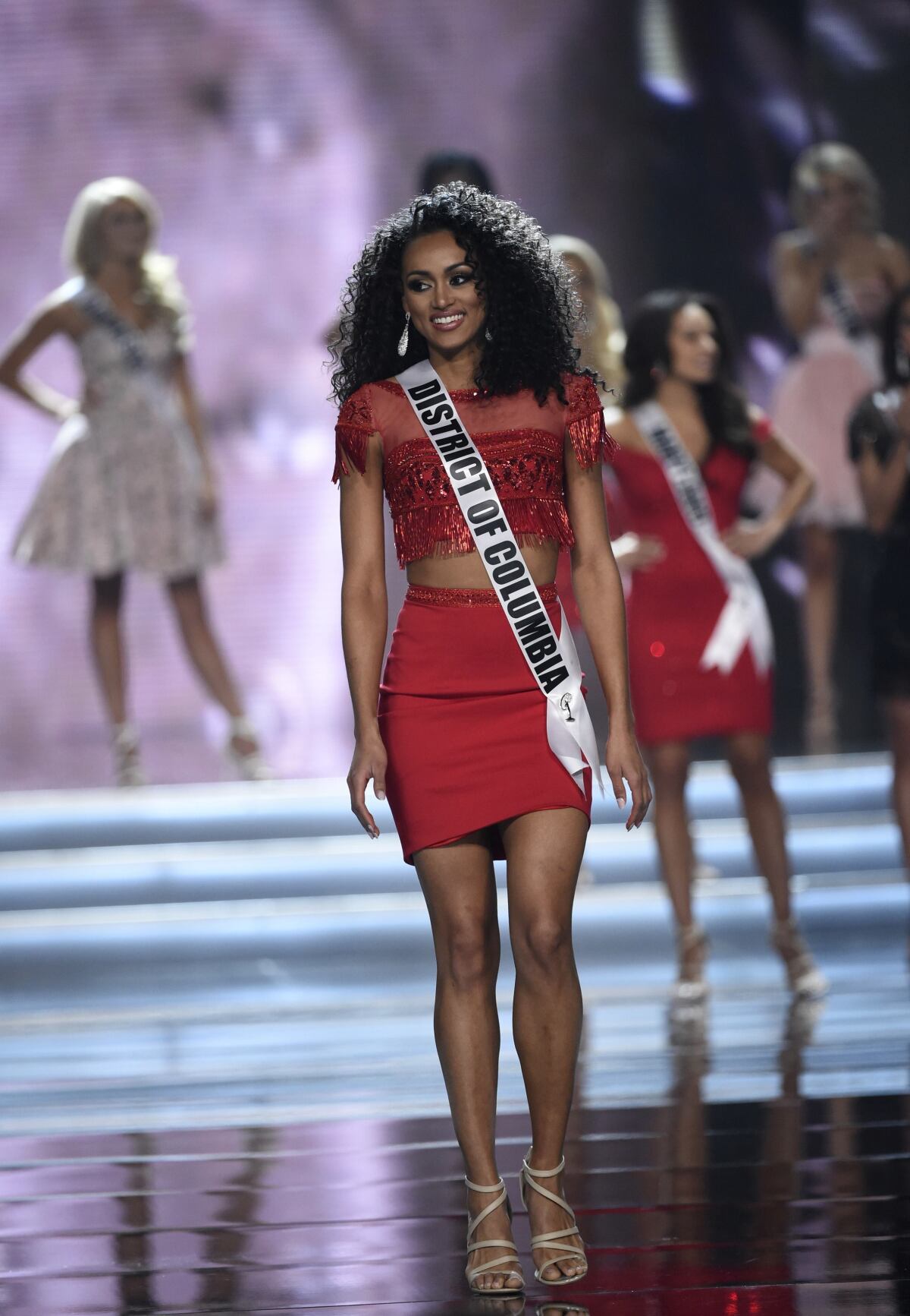 Miss USA 2017 Kara McCullough. 