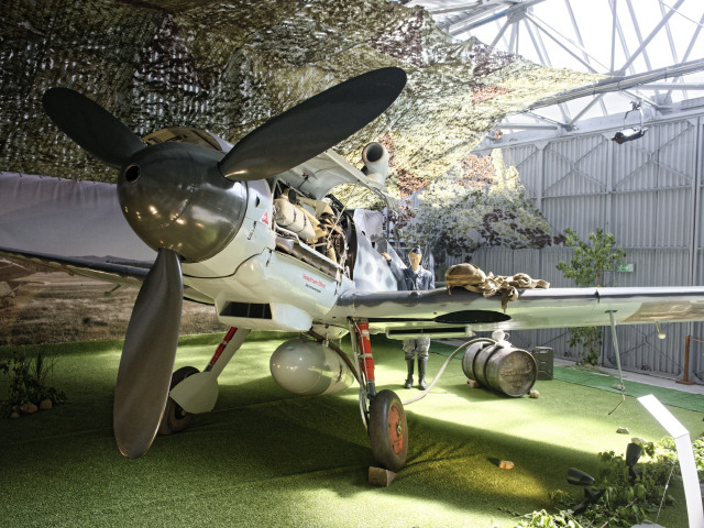MÚZEUM LETECTVA: Stíhacie lietadlo Messerschmitt
