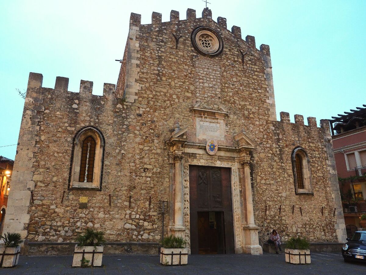 Sicília, Taliansko, Taormina, katedrála