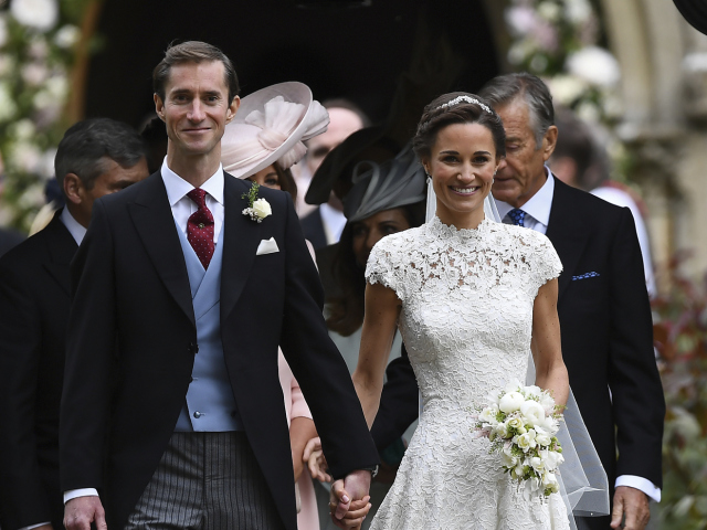 Pippa Middleton a jej manžel James Matthews.
