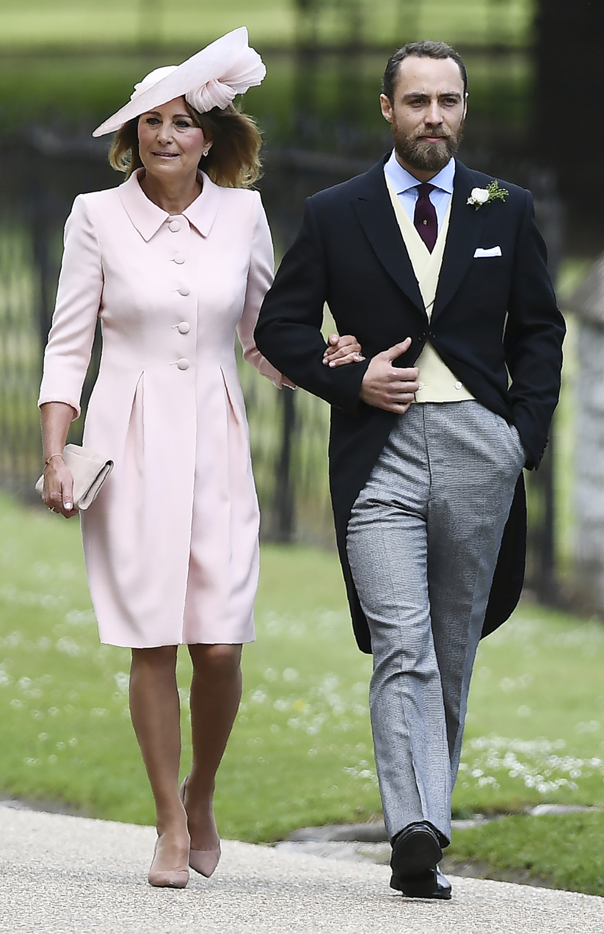 Carole Middleton a jej syn James
