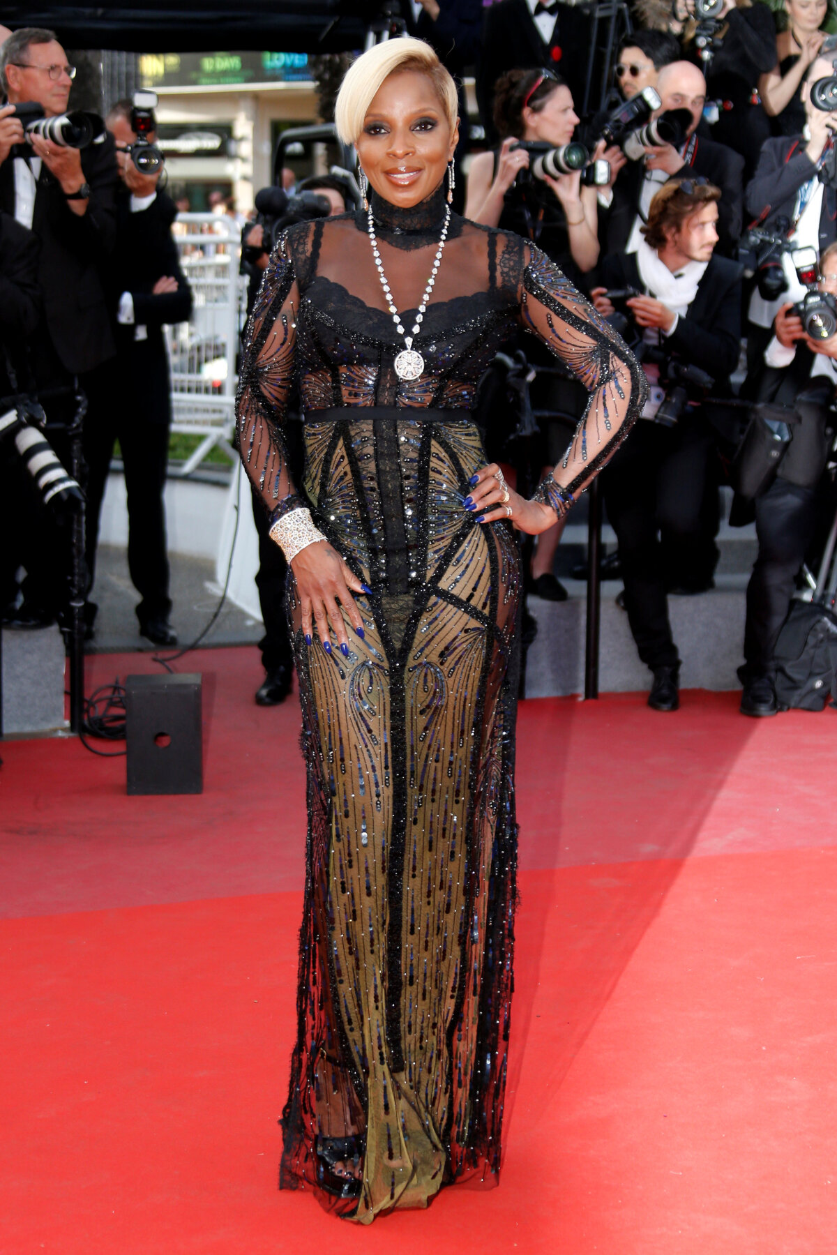 Speváčka a herečka Mary J. Blige.