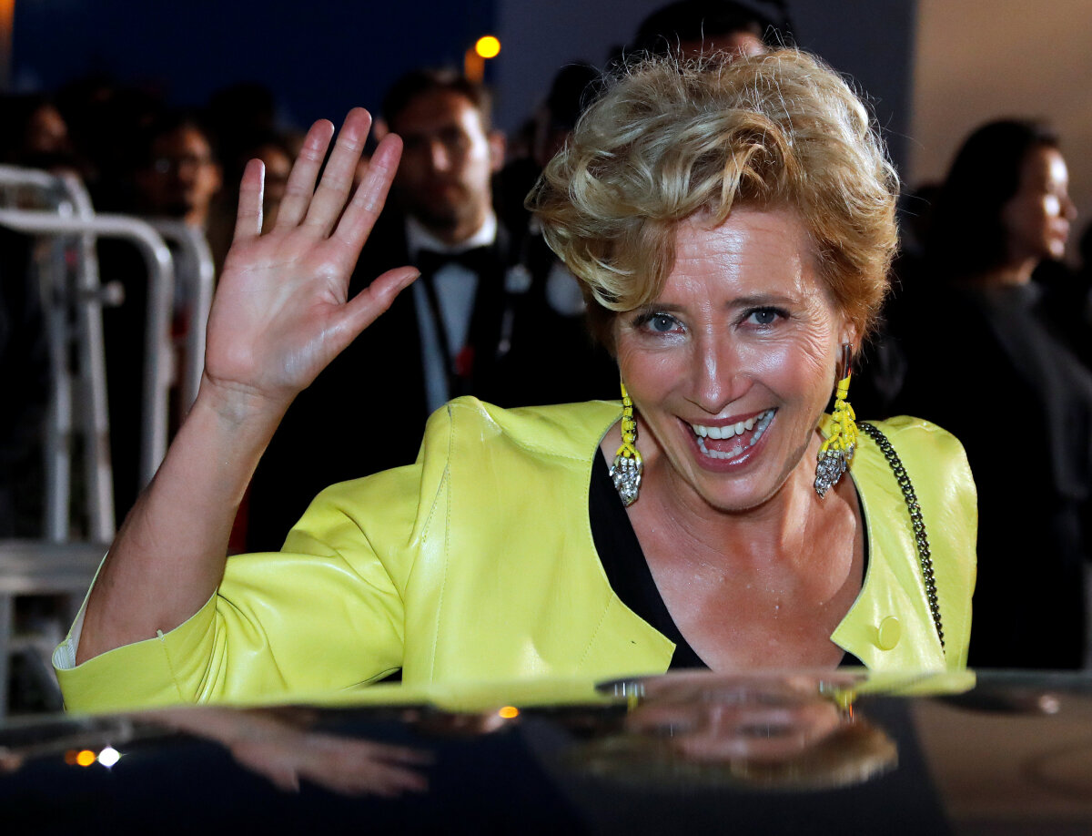 Herečka Emma Thompson.
