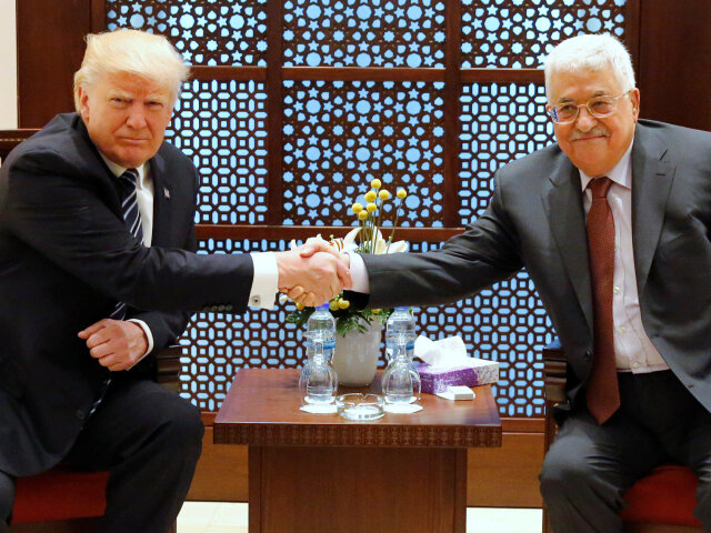 trump, abbas