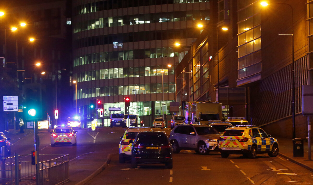 Ariana Grande, Manchester, výbuch