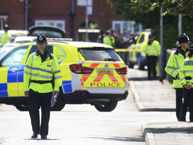 Manchester, hliadka, polícia,
