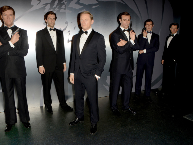 james bond, voskové figuríny, agent 007