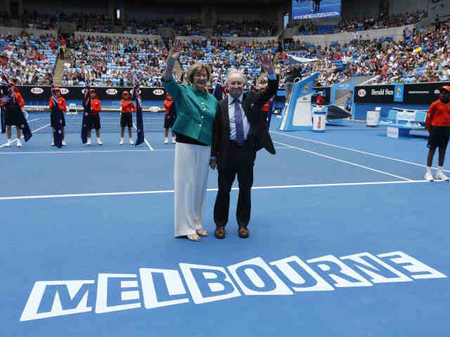 Margaret Courtová, Rod Laver