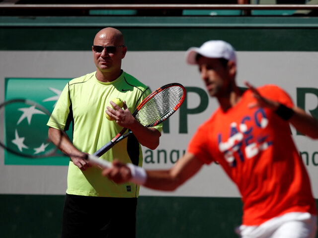 Novak Djokovič, Andre Agassi