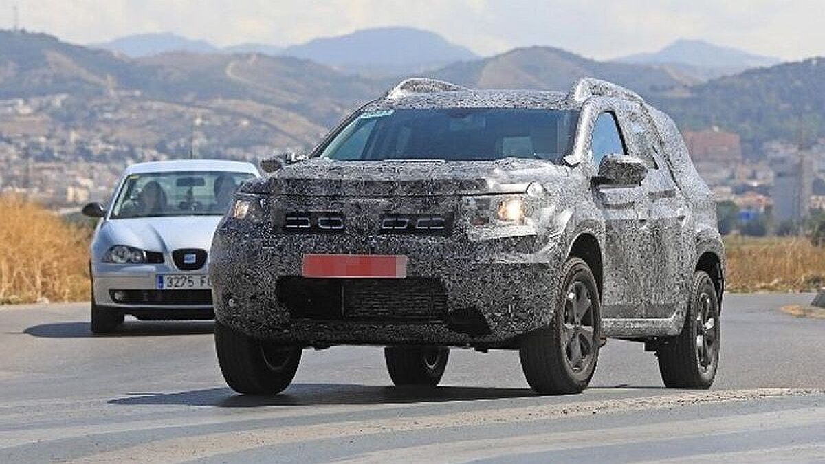 Dacia Duster - 2018 predprodukčný prototyp