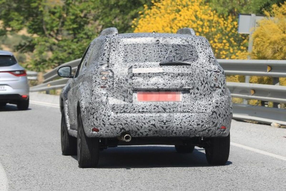 Dacia Duster - 2018 predprodukčný prototyp