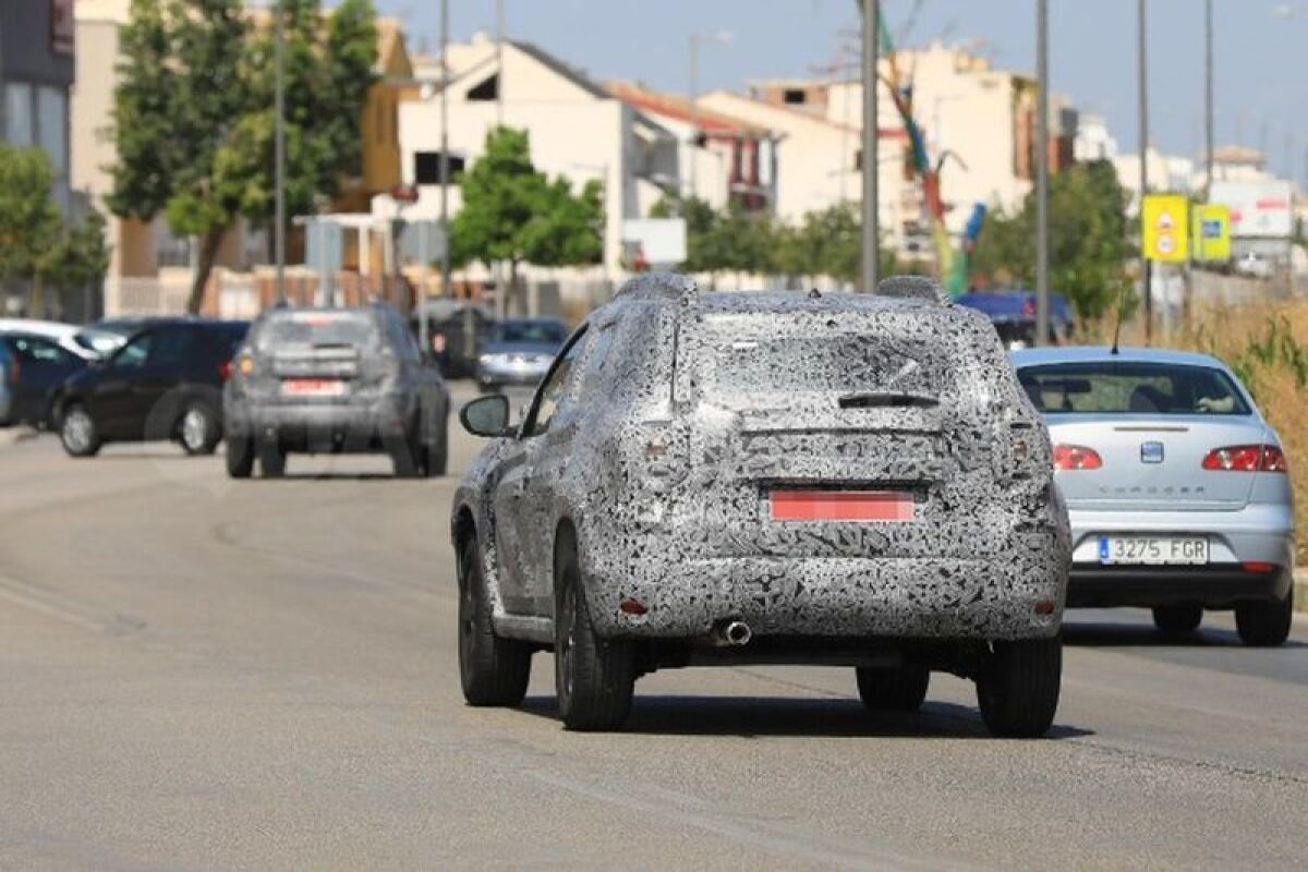 Dacia Duster - 2018 predprodukčný prototyp