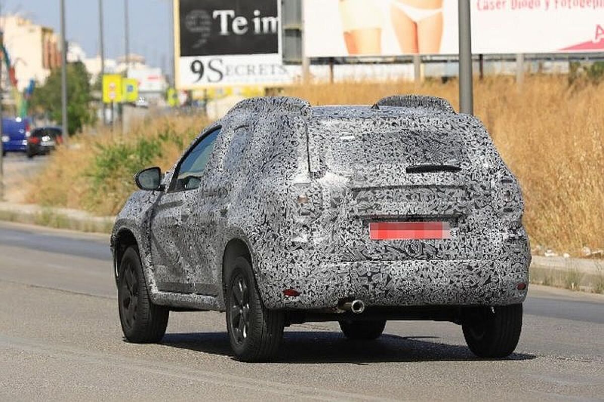 Dacia Duster - 2018 predprodukčný prototyp