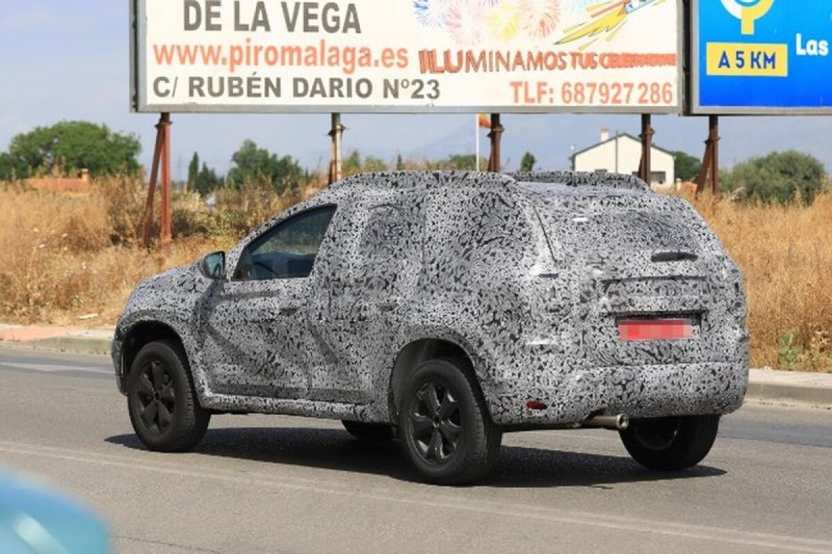 Dacia Duster - 2018 predprodukčný prototyp