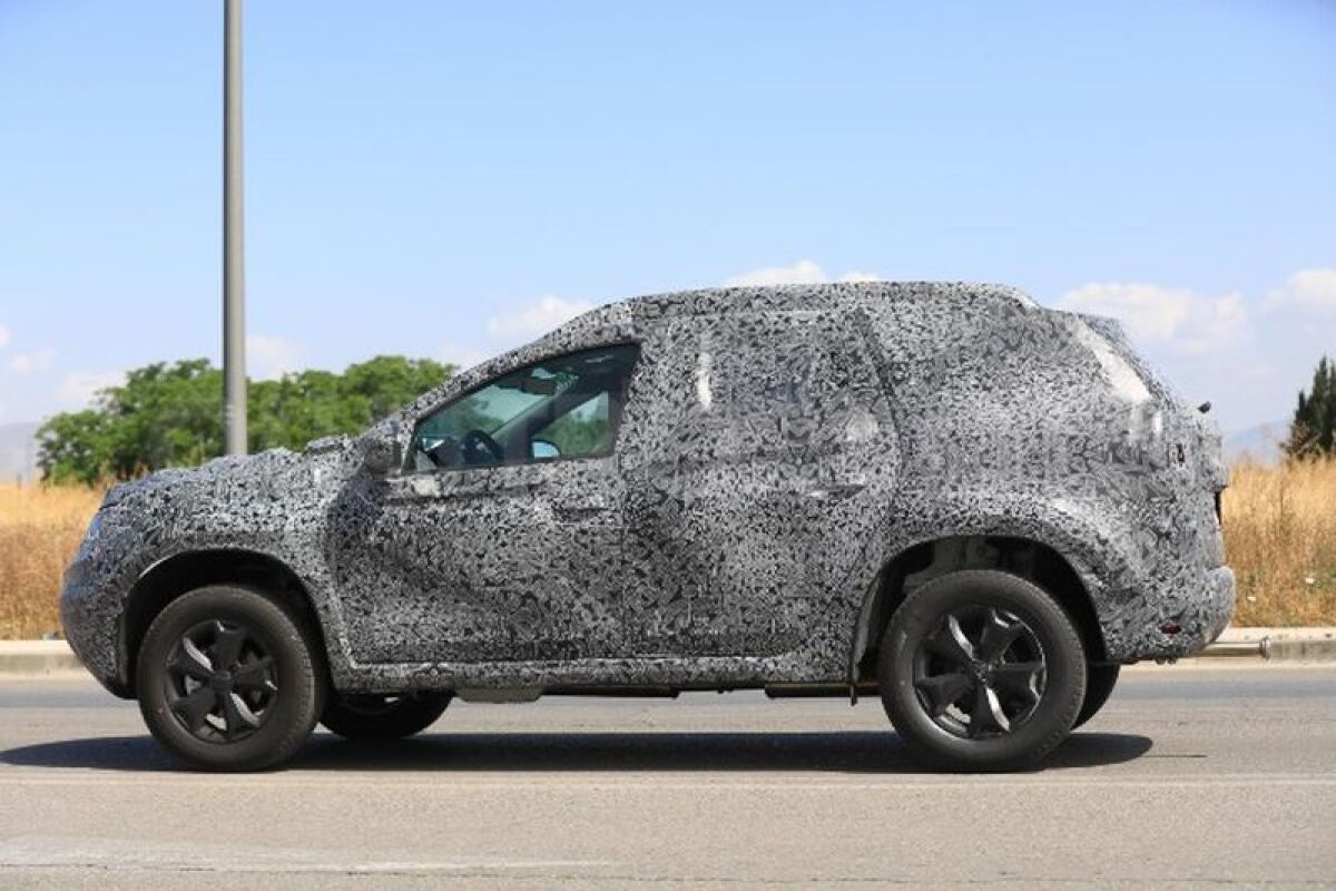 Dacia Duster - 2018 predprodukčný prototyp