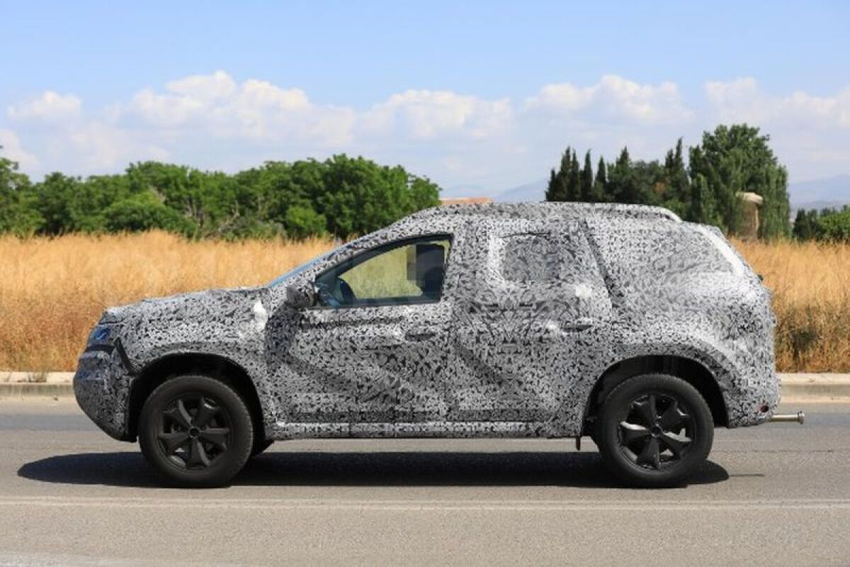 Dacia Duster - 2018 predprodukčný prototyp