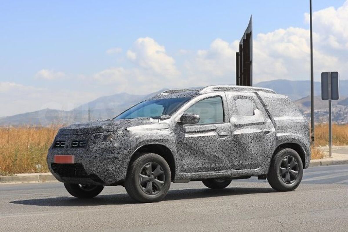 Dacia Duster - 2018 predprodukčný prototyp