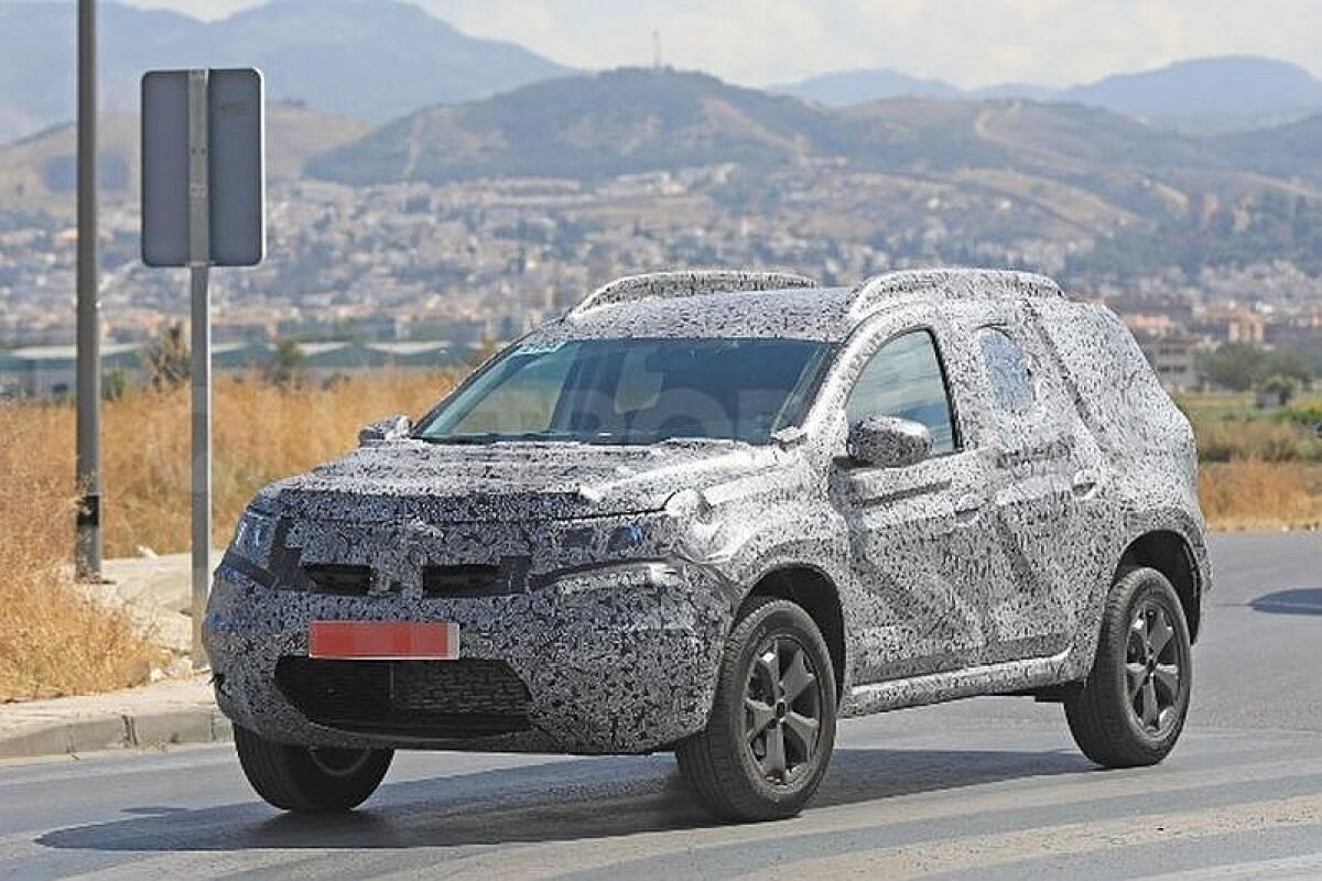 Dacia Duster - 2018 predprodukčný prototyp