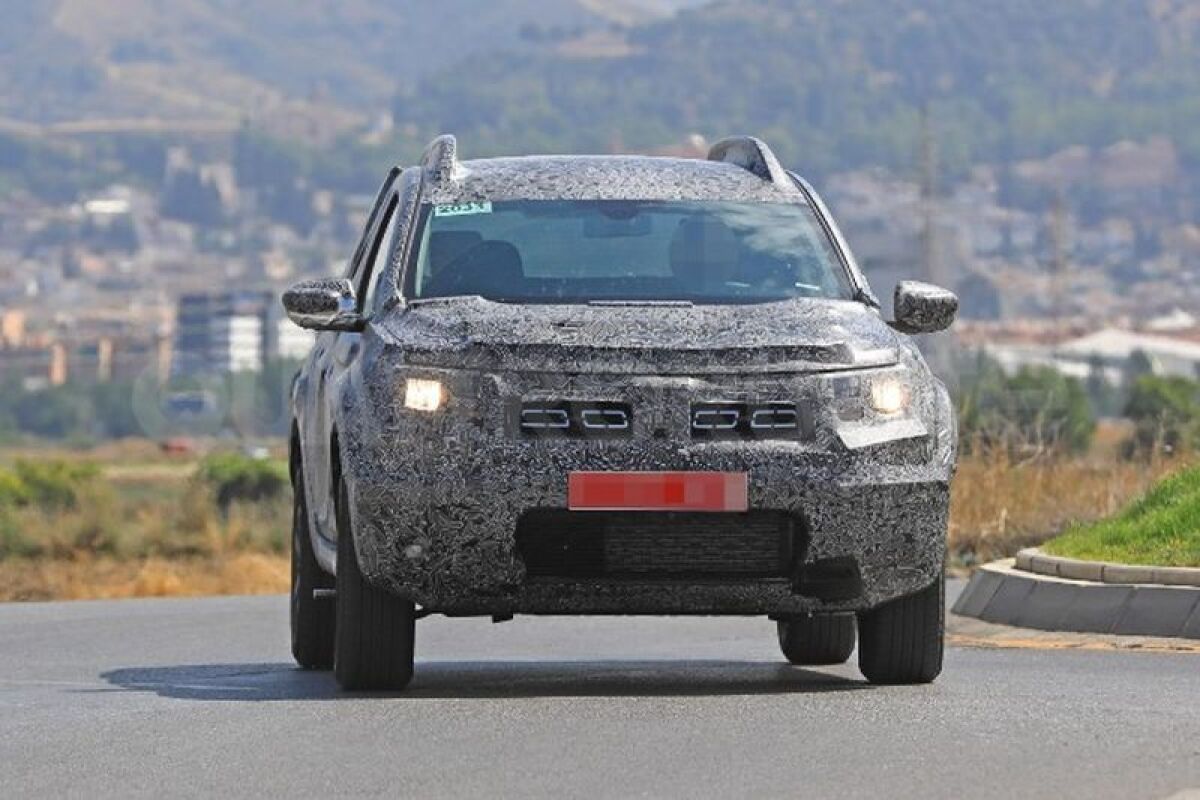 Dacia Duster - 2018 predprodukčný prototyp
