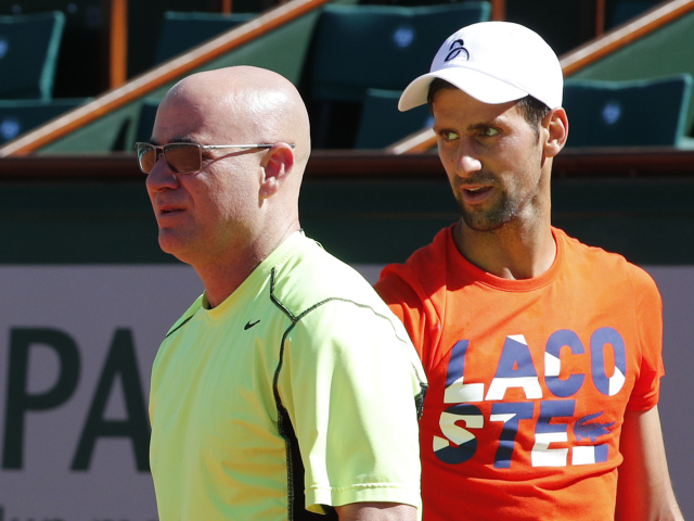 Andre Agassi, Novak Djokovič