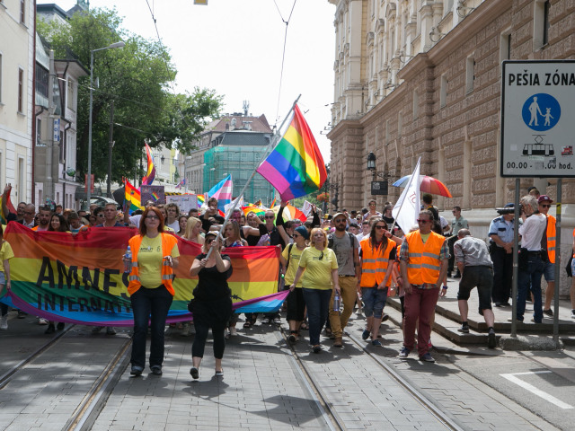 Duhovy pochod, pride, pochod, bratislava, lgbti, lgbt