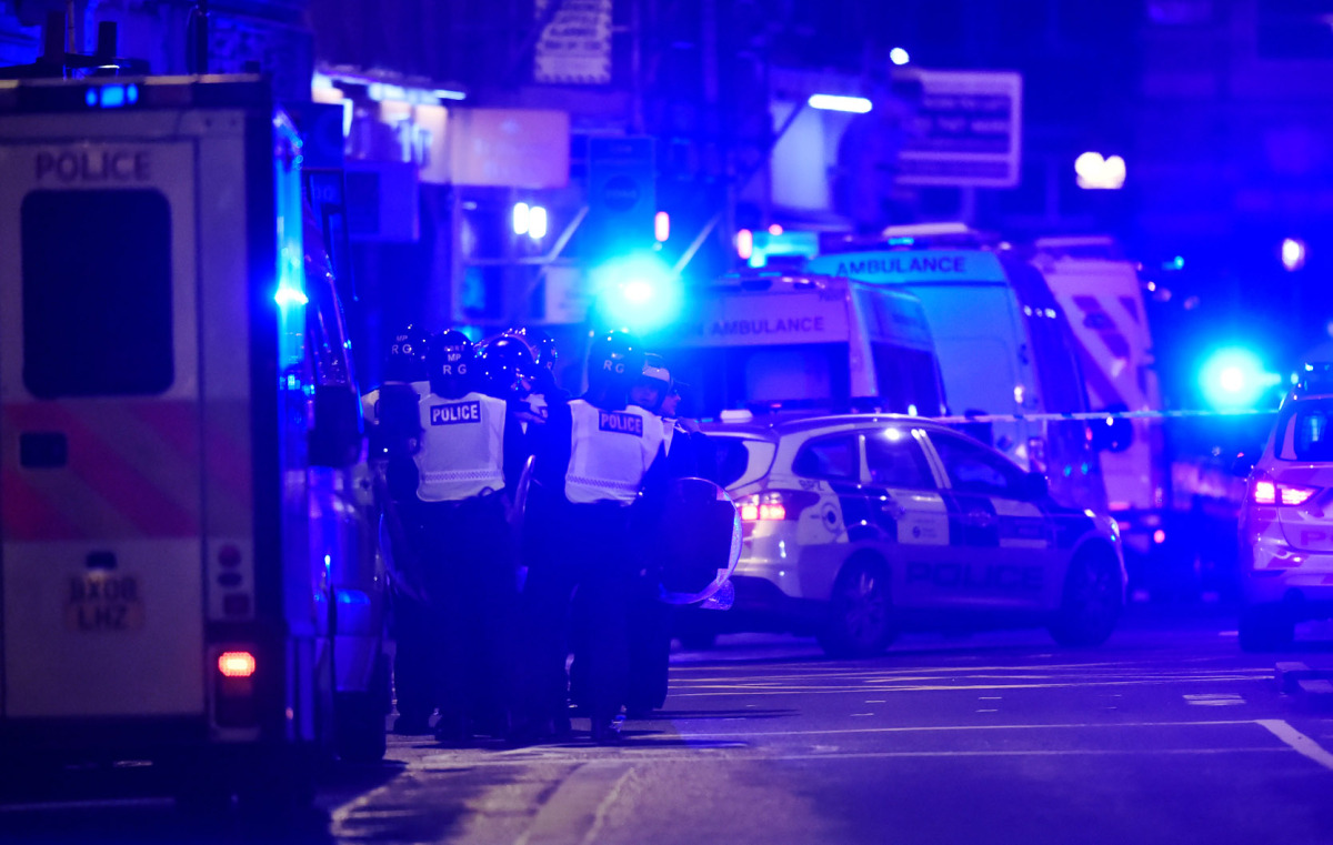 London Bridge, dodávka, incident