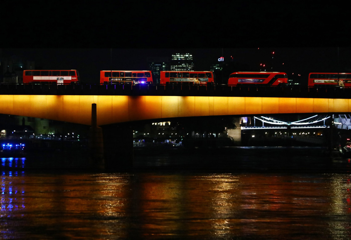 Londýn, London Bridge, útok