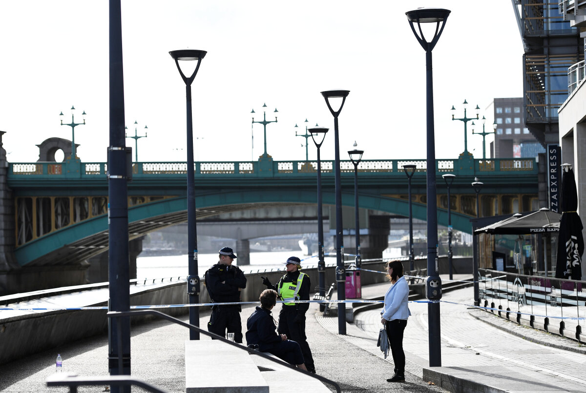 londyn, velka britania, utok, terorizmus, london bridge, policia