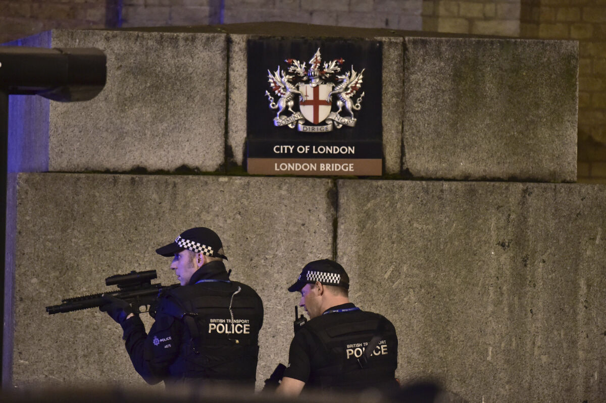 londyn, velka britania, utok, terorizmus, london bridge, policia