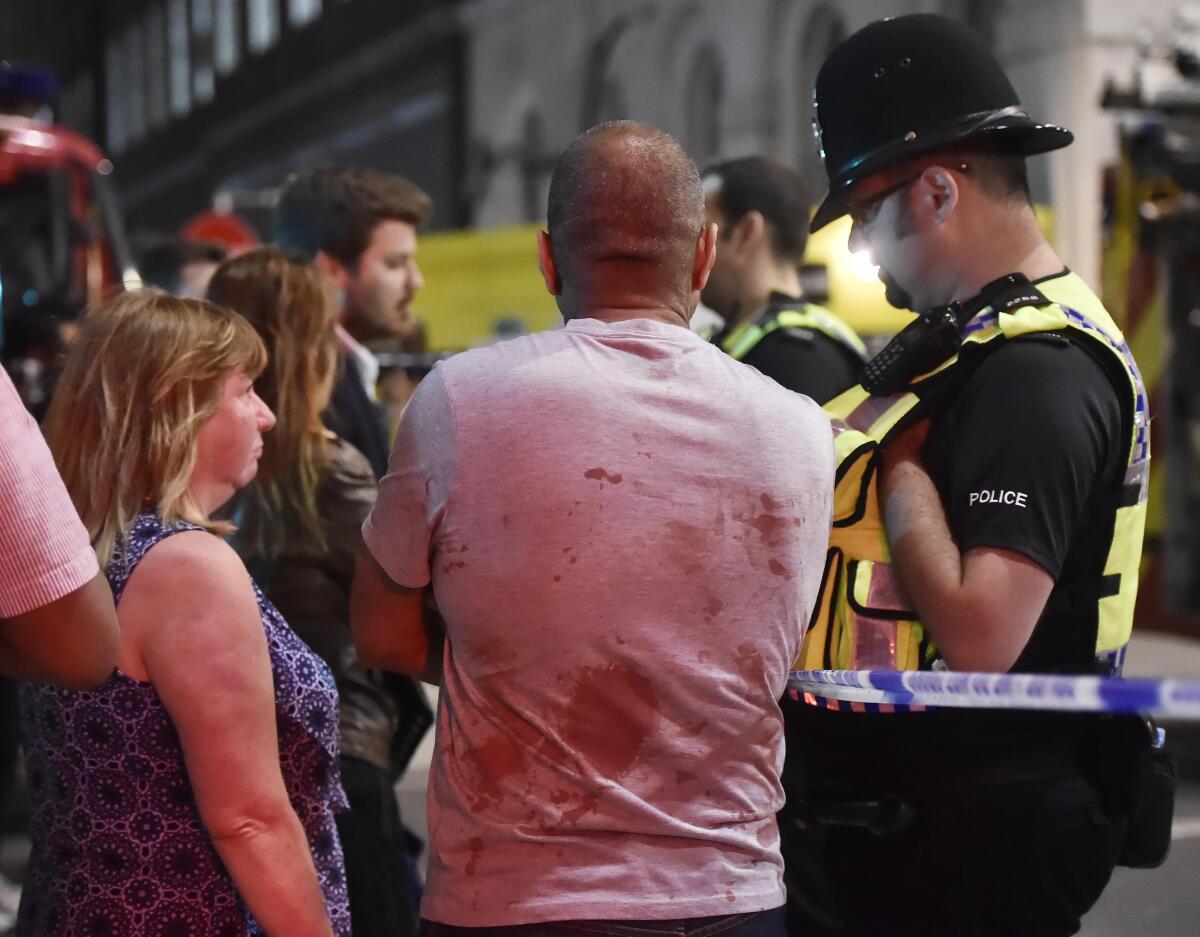 londyn, velka britania, utok, terorizmus, london bridge, policia
