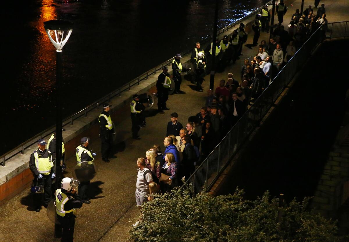 londyn, velka britania, utok, terorizmus, london bridge, policia