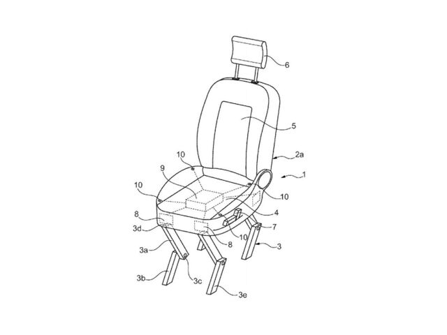 Ford - patent na sedadlo