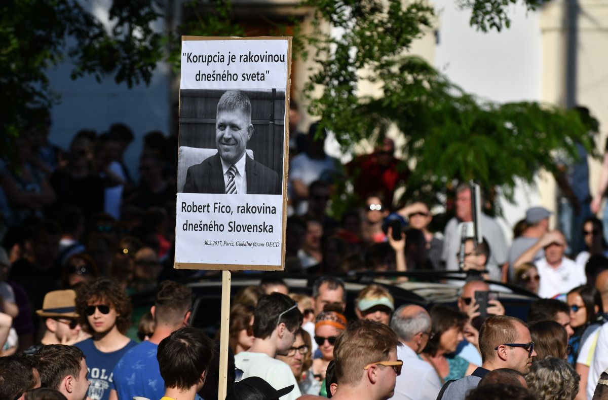 protikorupčný pochod II., fico, korupcia,