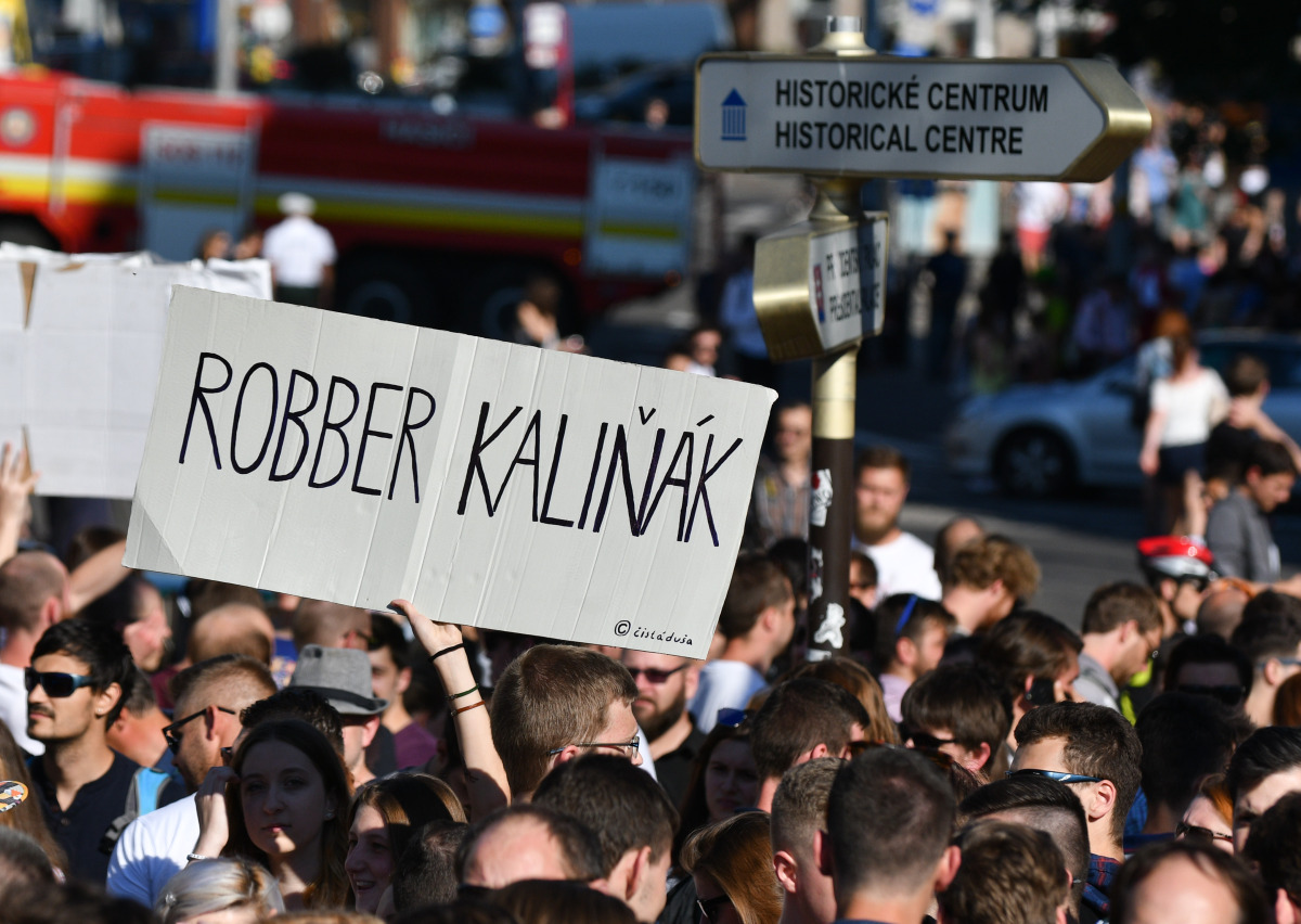 protikorupčný pochod II., kali, korupcia, robber kali, 
