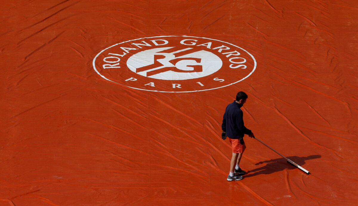 Roland Garros, dážď