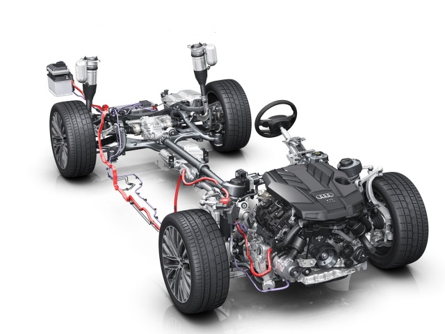 Audi A8 - mild-hybrid 48V