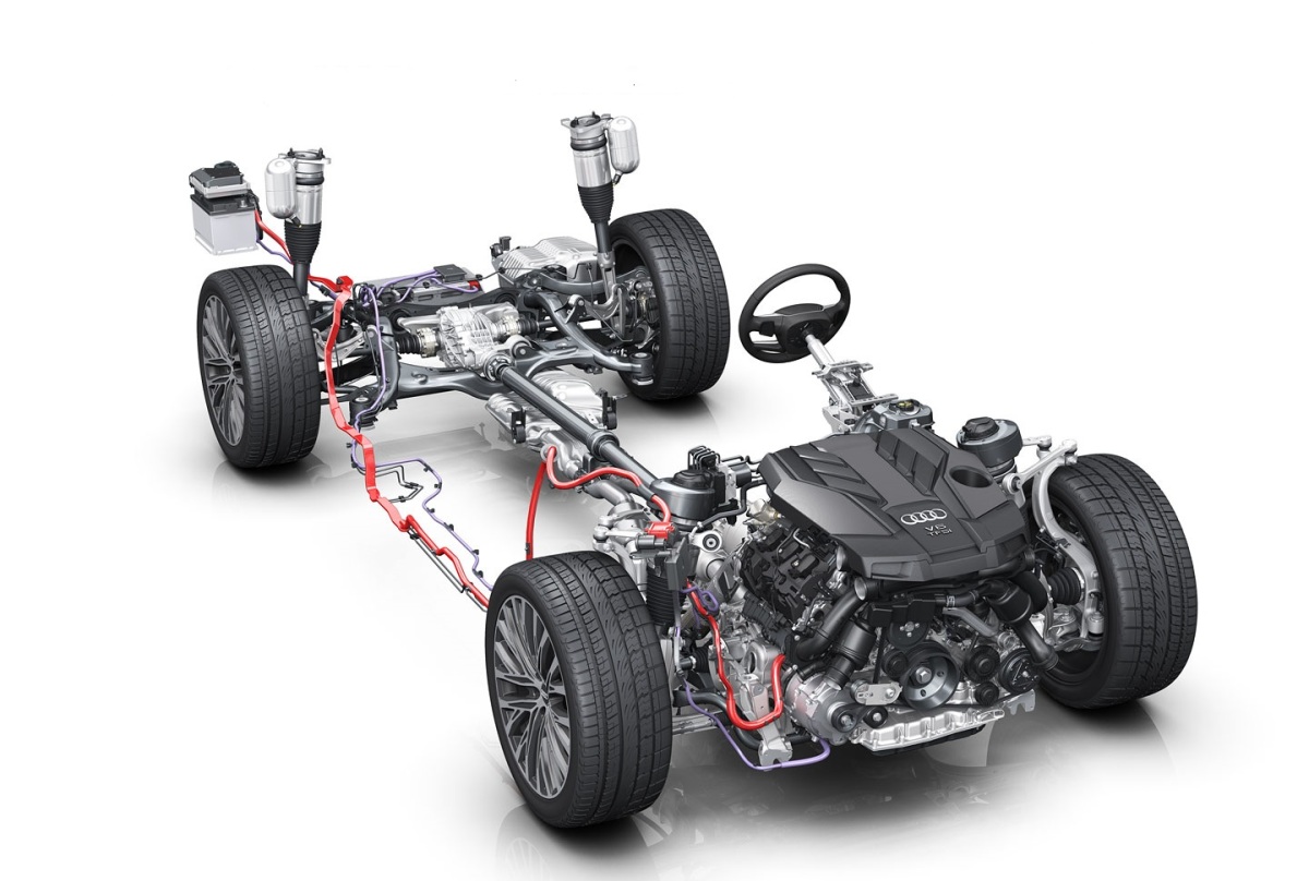 Audi A8 - mild-hybrid 48V