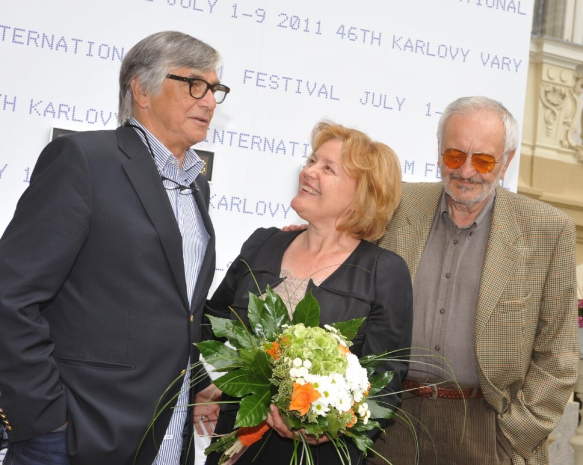 Jiří Bartoška, Magda Vášáryová a Milan Lasica