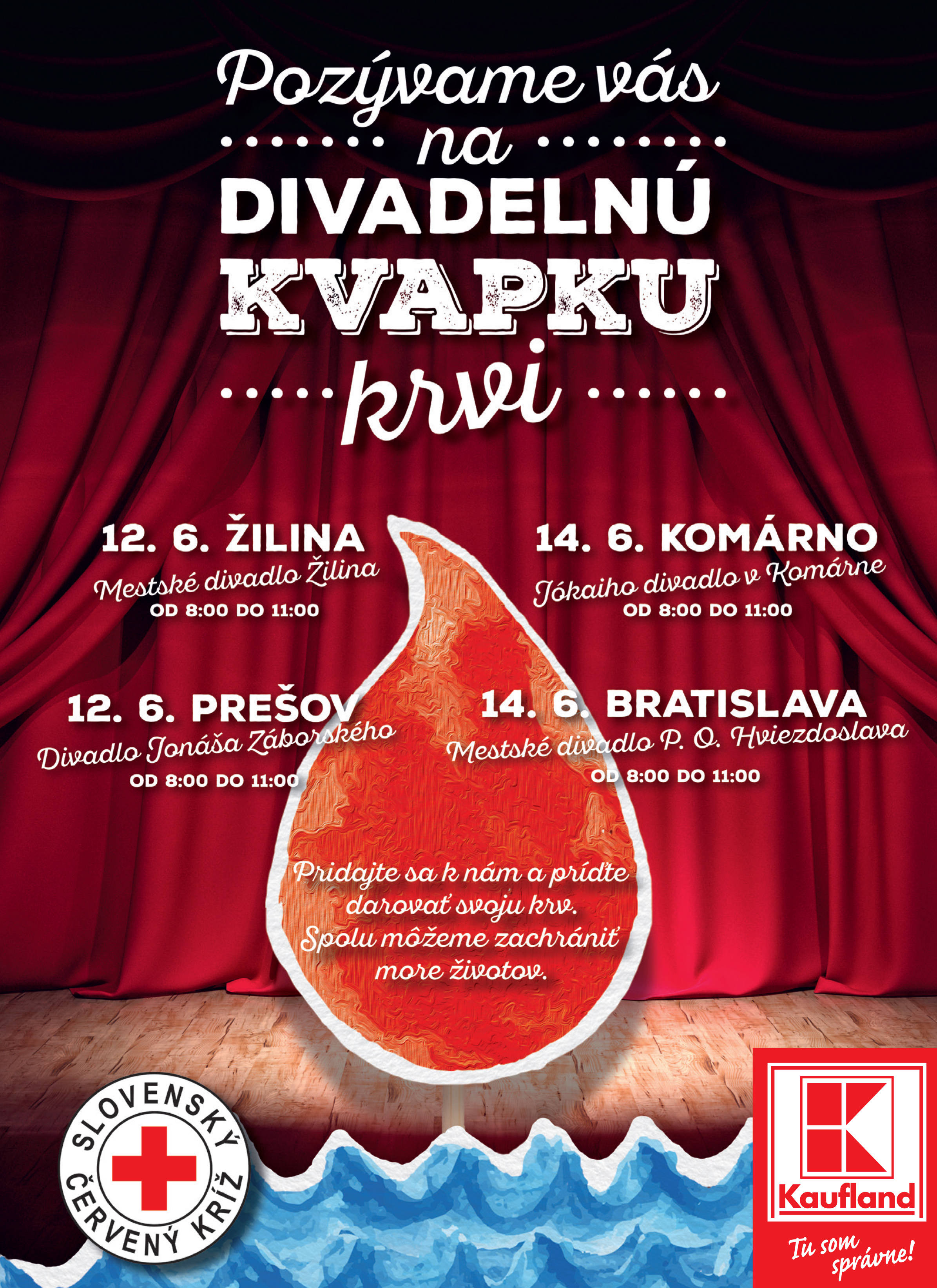 Kaufland kvapka krvi inzercia