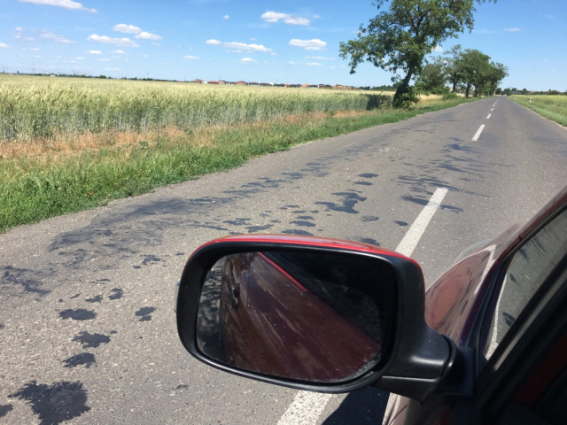 cesta, cesty, diaľnice, obec, vidiek, výmoľ