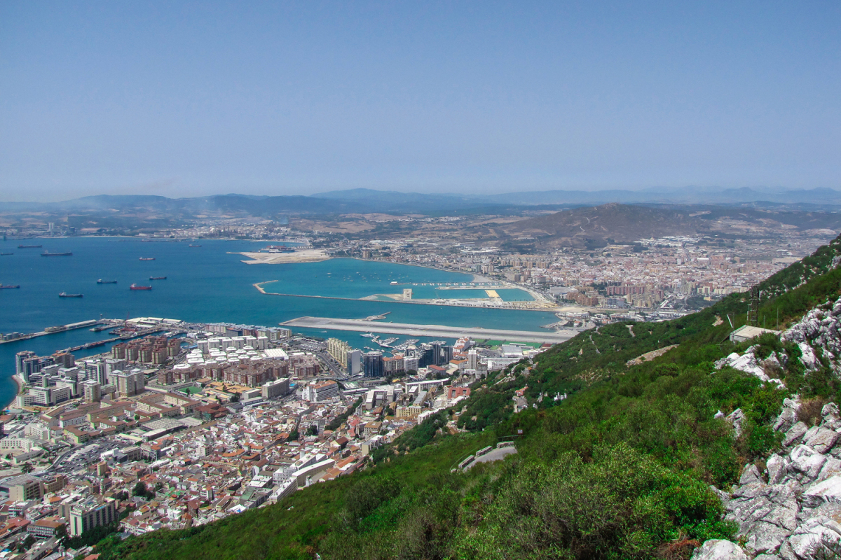 Gibraltár, more, prístav
