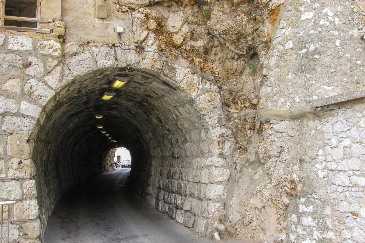 Gibraltár, tunel,