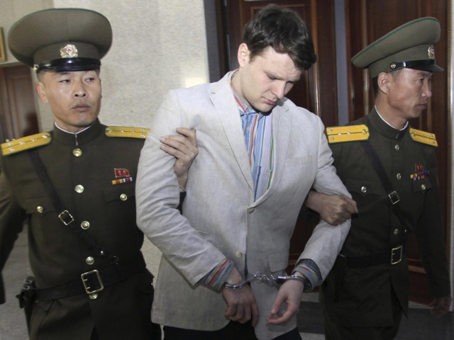 Otto Warmbier, Severná Kórea