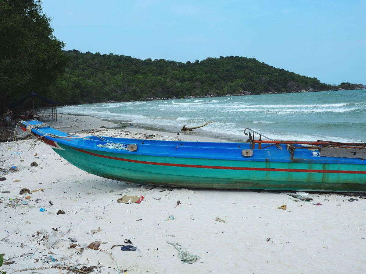 ostrov Phu Quoc, Vietnam, exotika, pláž, dovolenka, loď, čln, leto, plávanie