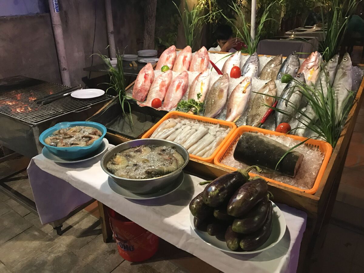 ostrov Phu Quoc, Vietnam, exotika, ryby, trh, obchod, jedlo, morské plody