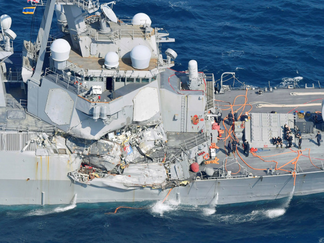 USA, Japonsko, torpédoborec, loď, USS Fitzgerald