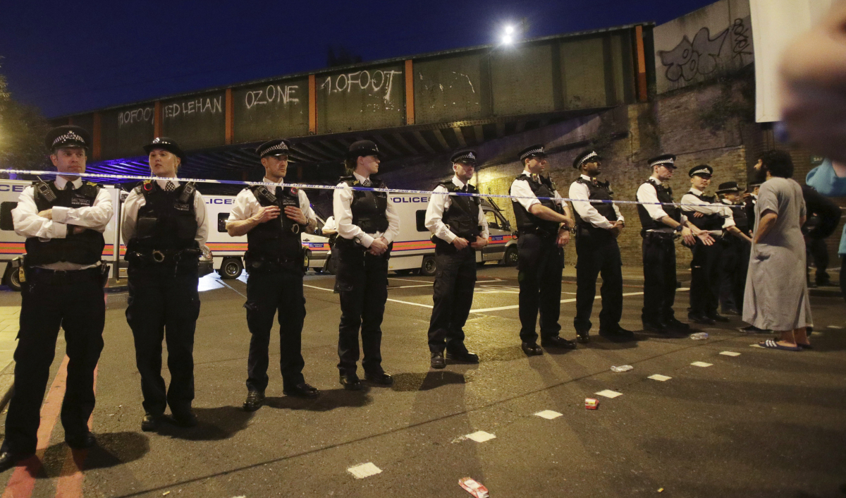 polícia, britská polícia, útok pri mešite, londýn,
