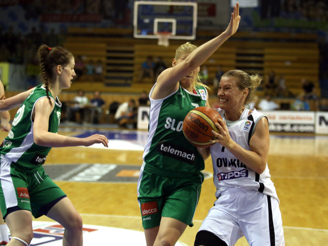 BASKETBAL: Slovensko - Slovinsko